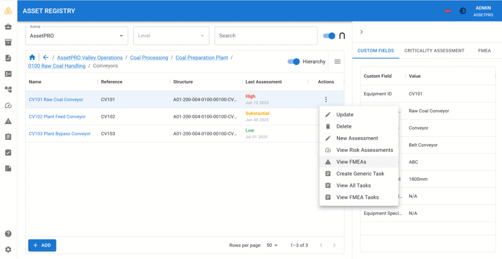 AssetPRO - Asset Management and Performance Solutions