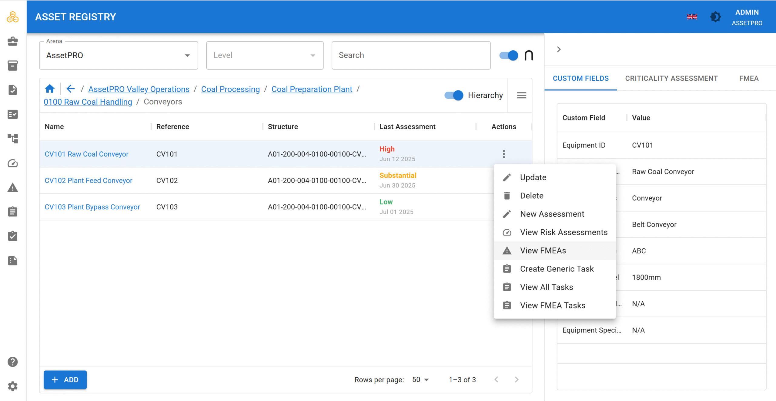 asset management solution compnay